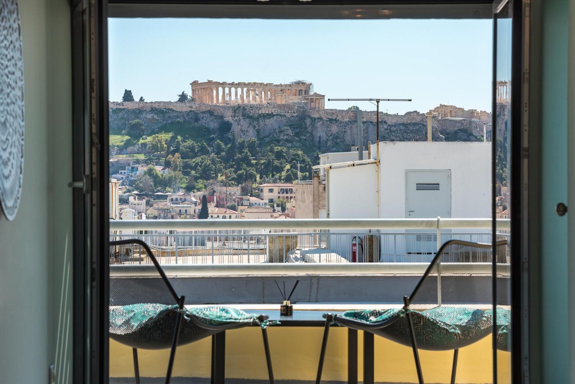 Acropolis View Mini Sky Suite & Hot Tub Athens Exterior photo