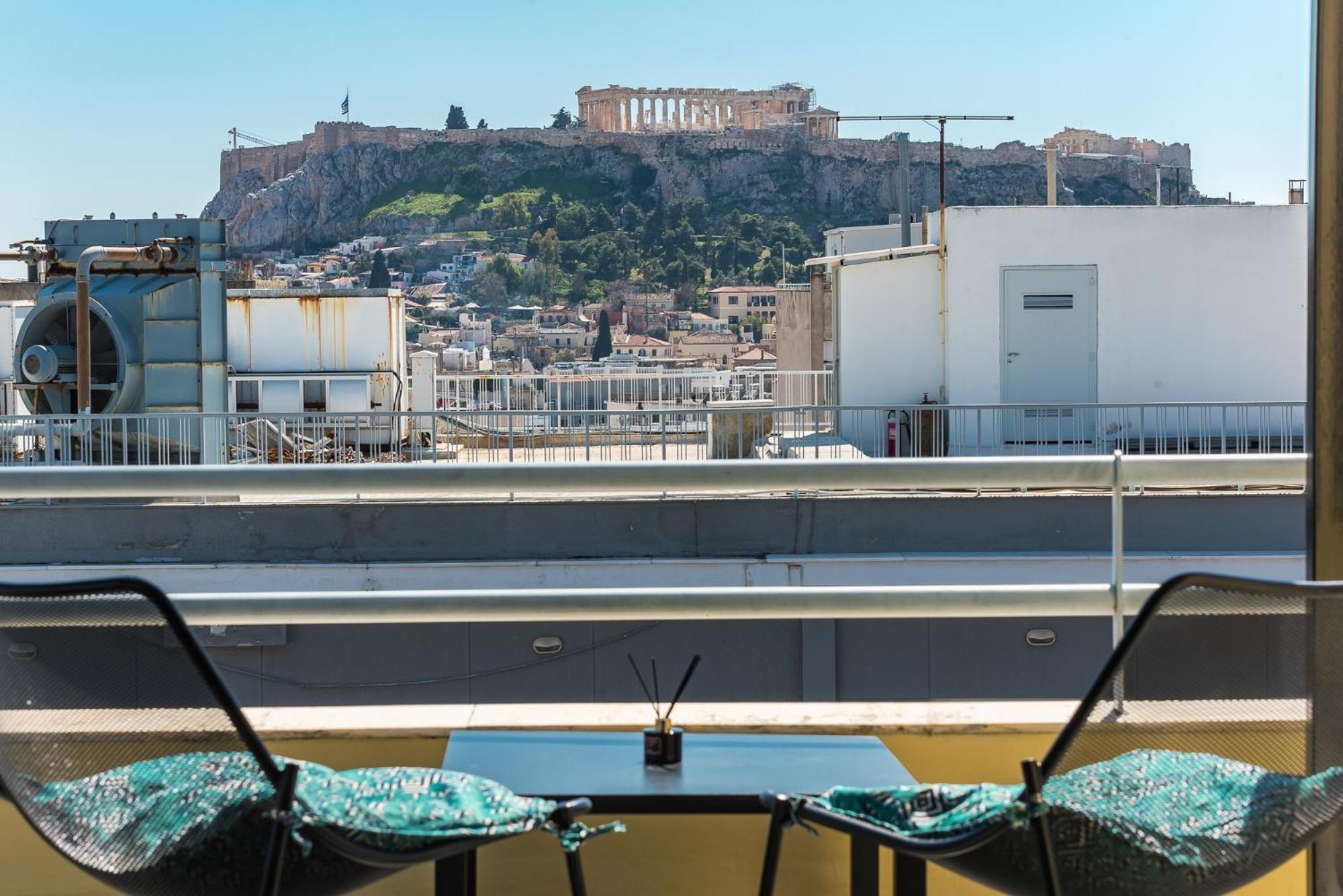 Acropolis View Mini Sky Suite & Hot Tub Athens Exterior photo