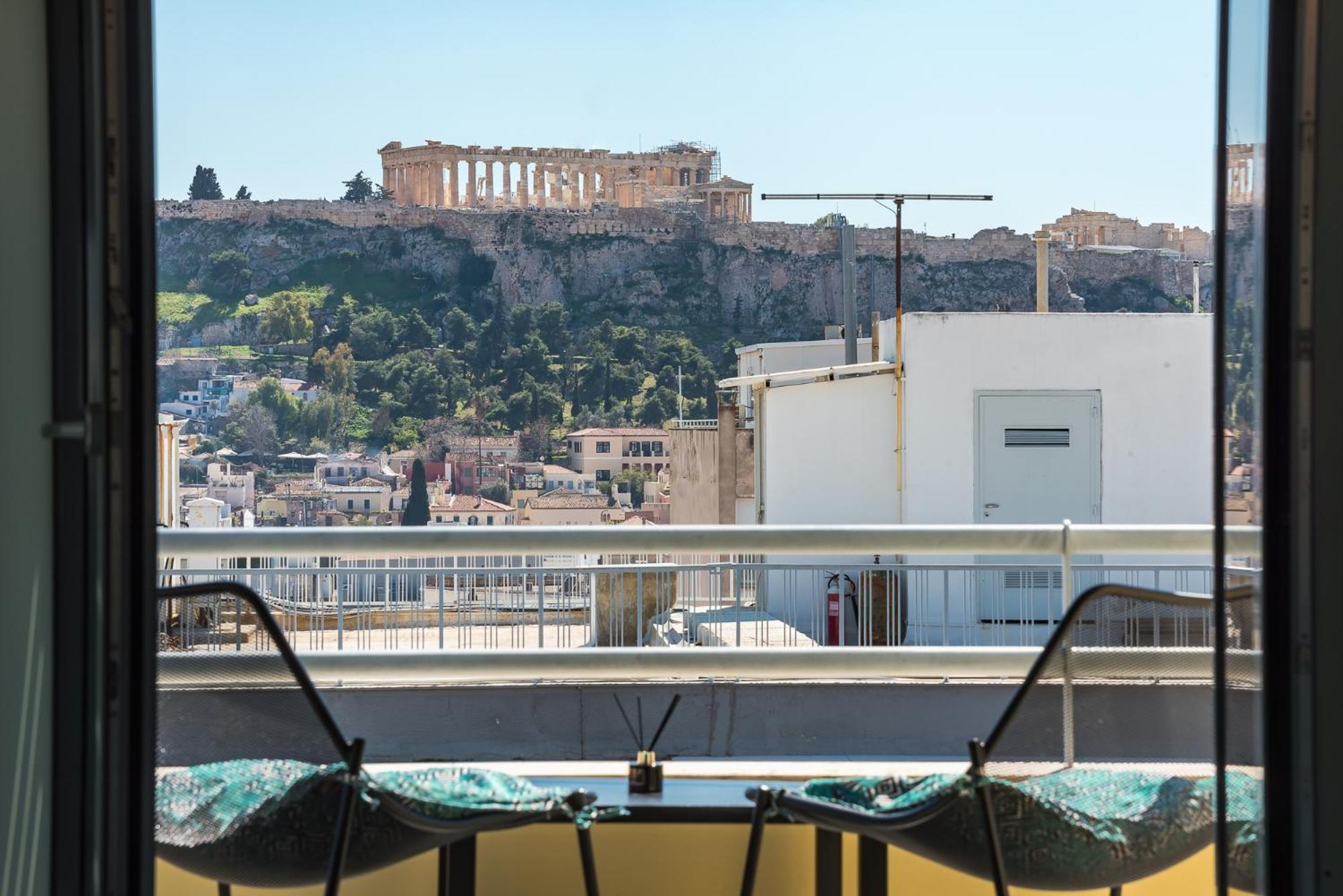 Acropolis View Mini Sky Suite & Hot Tub Athens Exterior photo