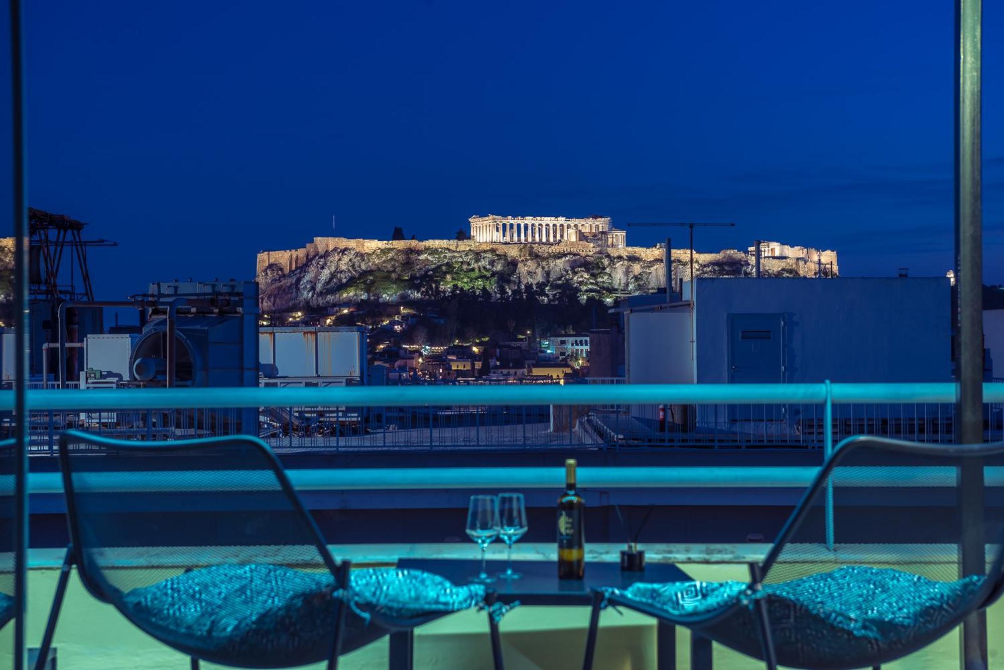 Acropolis View Mini Sky Suite & Hot Tub Athens Exterior photo