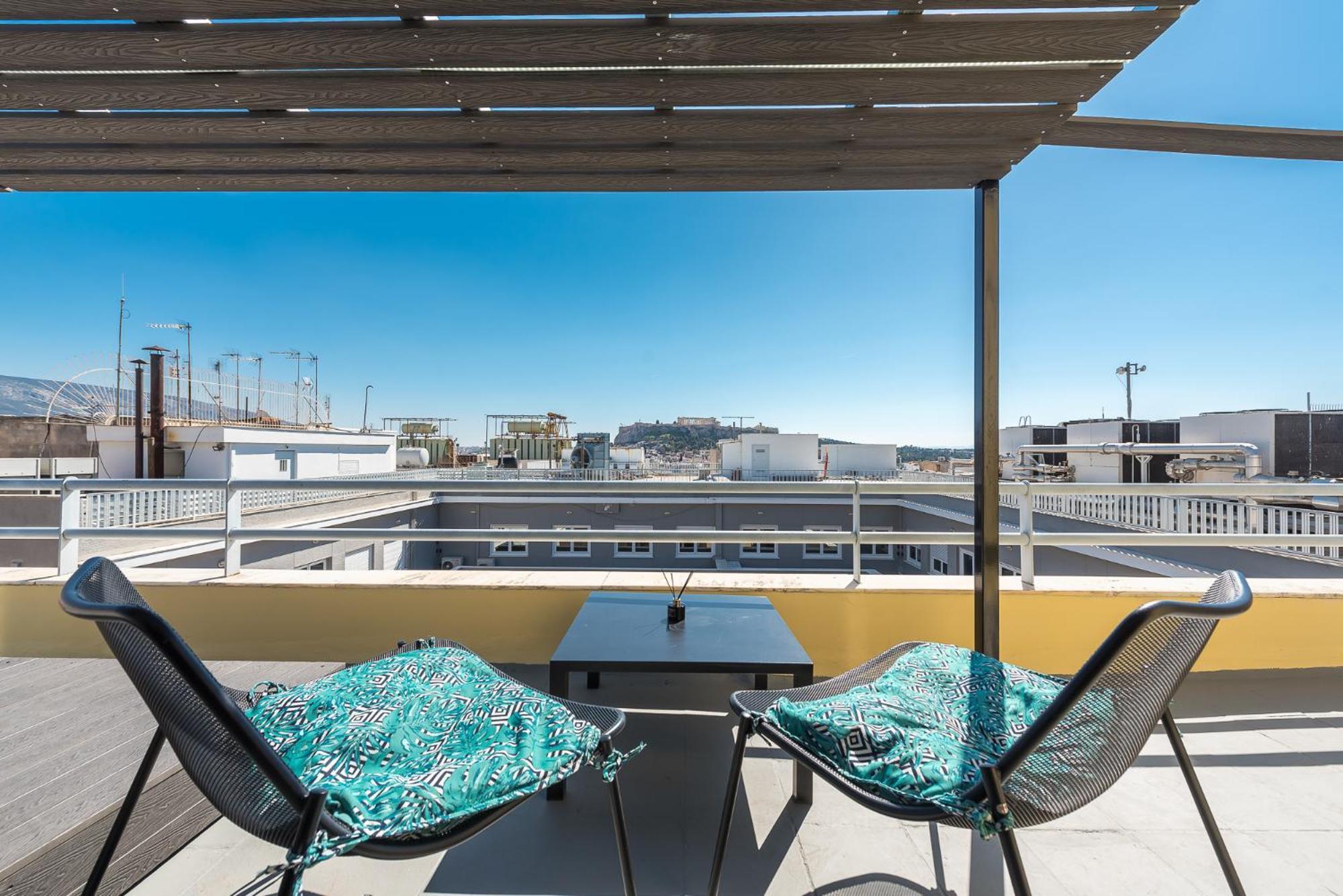Acropolis View Mini Sky Suite & Hot Tub Athens Exterior photo
