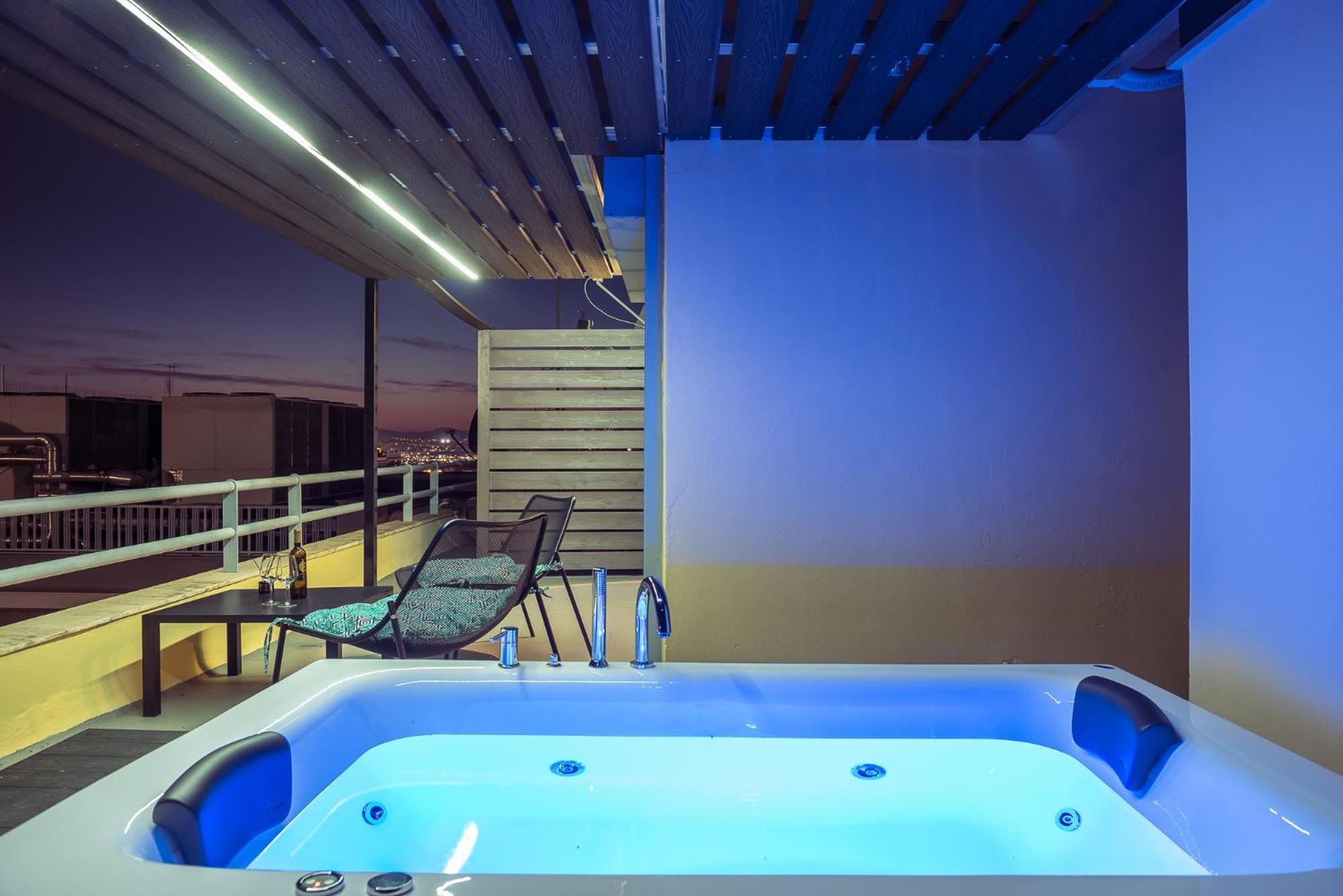 Acropolis View Mini Sky Suite & Hot Tub Athens Exterior photo